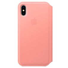 Чехол для iPhone Apple iPhone X Leather Folio Soft Pink